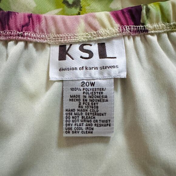 Y2K KSL floral skirt - Picture 5 of 5
